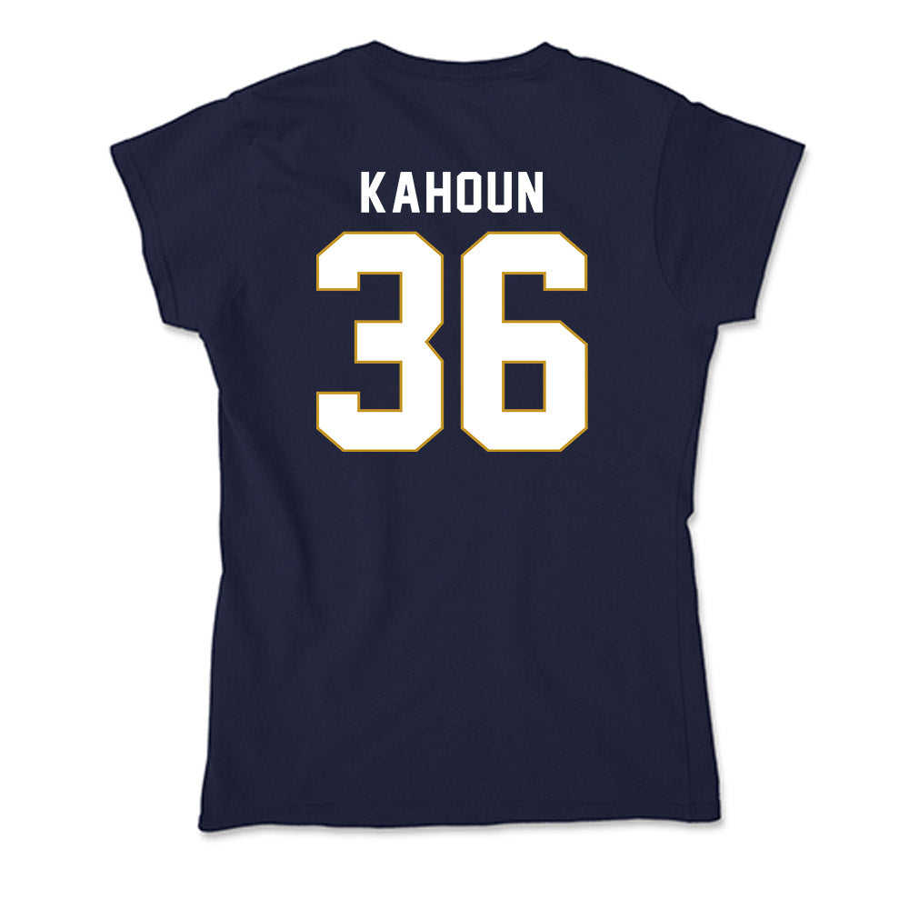 Notre Dame - NCAA Football : Bodie Kahoun - Soft Style Women’s T-Shirt-3