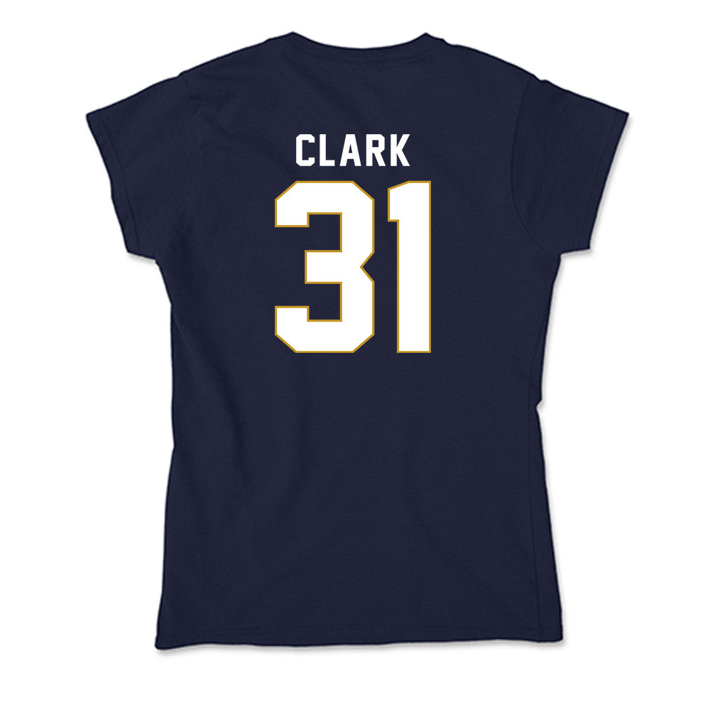 Notre Dame - NCAA Baseball : Evan Clark - Soft Style Women’s T-Shirt-1
