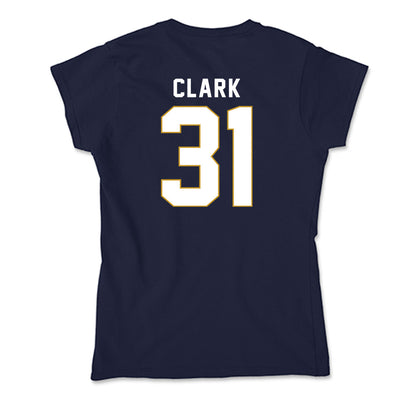 Notre Dame - NCAA Baseball : Evan Clark - Soft Style Women’s T-Shirt-1