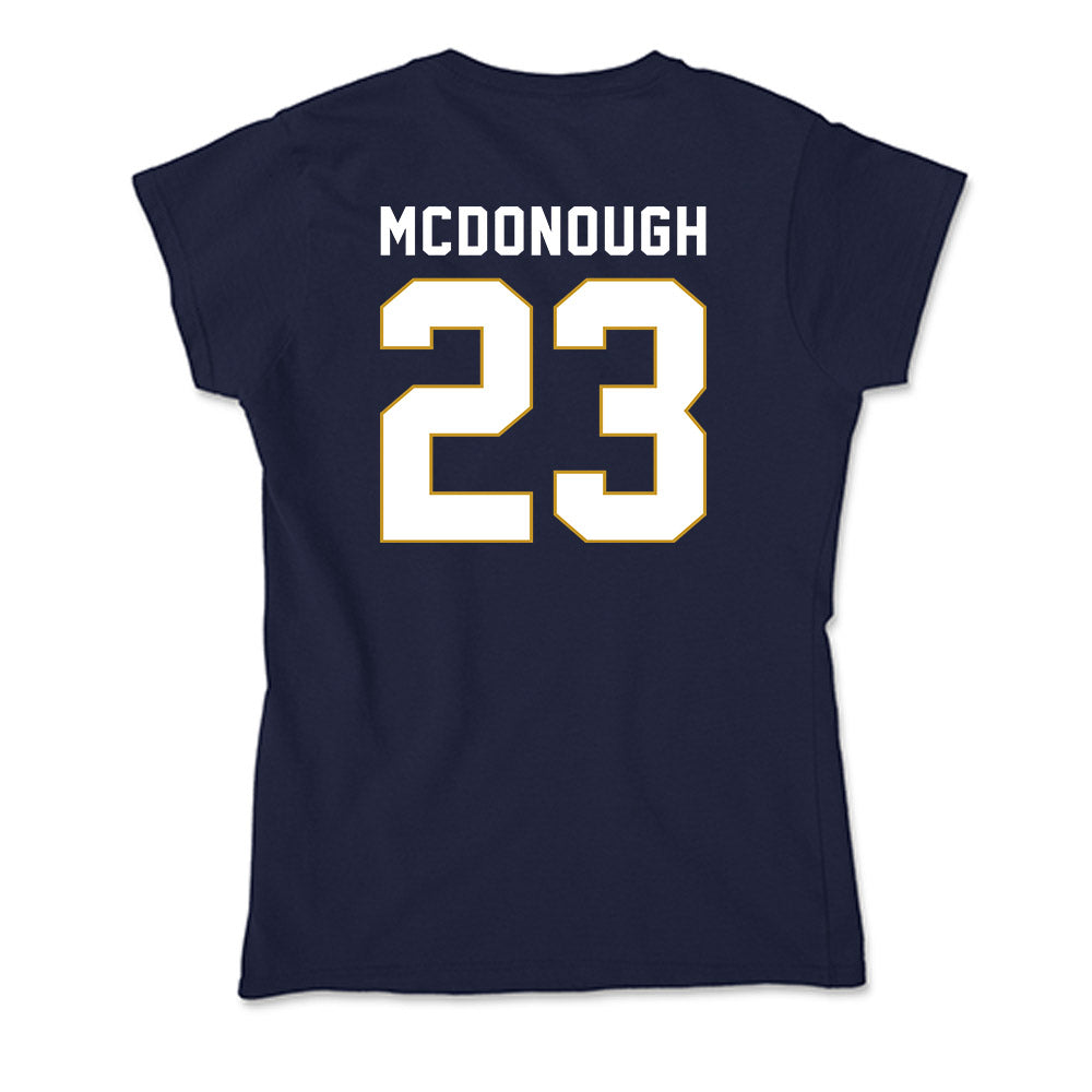 Notre Dame - NCAA Baseball : Tobey McDonough - Soft Style Women’s T-Shirt-2