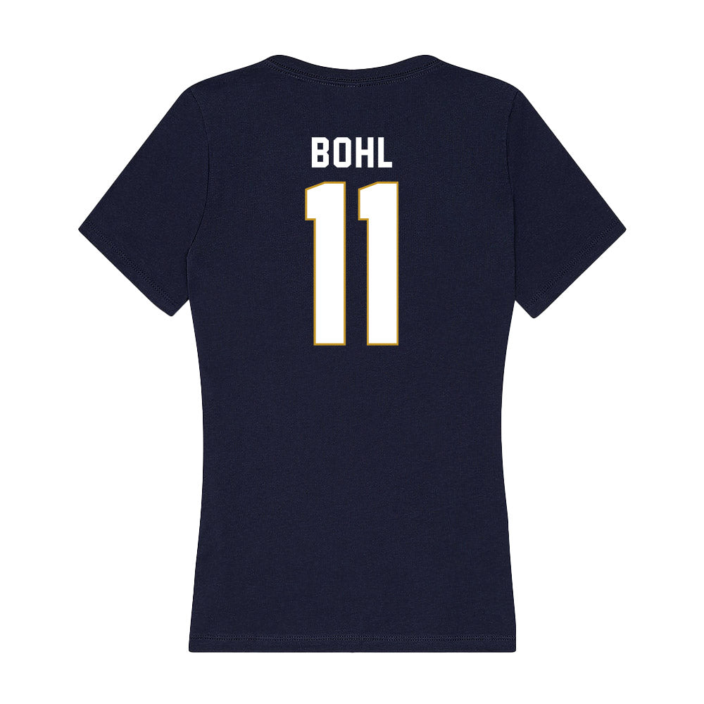 Notre Dame - NCAA Women's Volleyball : Mallory Bohl - Women's V-Neck T-Shirt-1