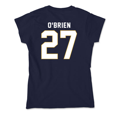 Notre Dame - NCAA Softball : Caroline O'Brien - Soft Style Women’s T-Shirt-1