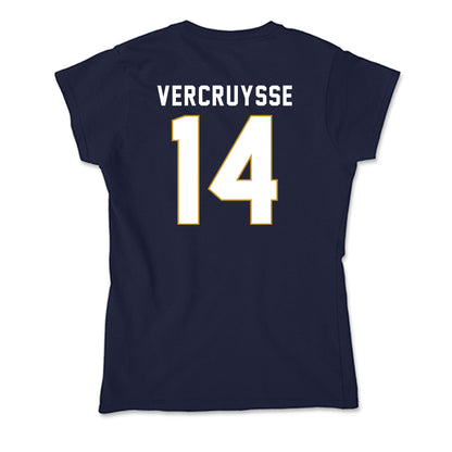 Notre Dame - NCAA Baseball : Charlie Vercruysse - Soft Style Women’s T-Shirt-1