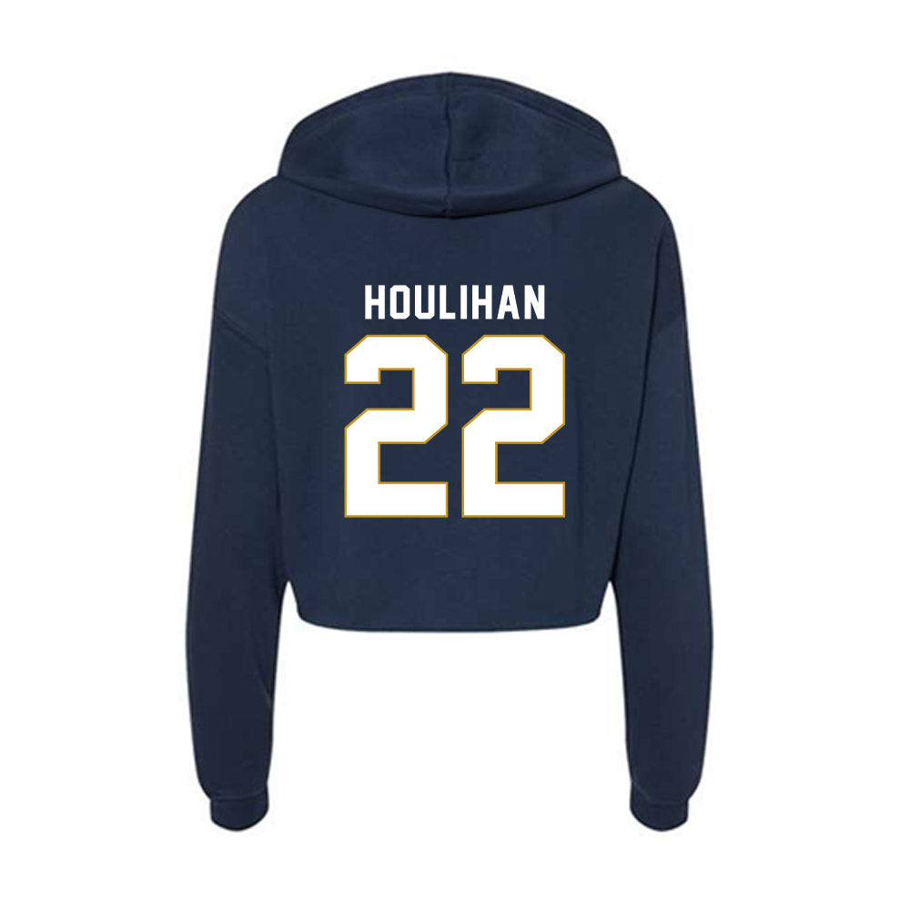 Notre Dame - NCAA Softball : Avery Houlihan - Women's Crop Fleece Hoodie-1