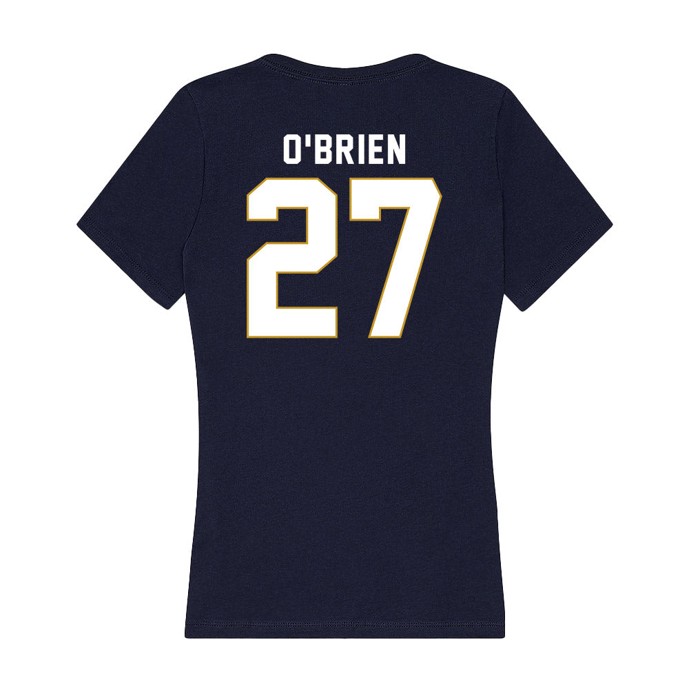 Notre Dame - NCAA Softball : Caroline O'Brien - Women's V-Neck T-Shirt-1