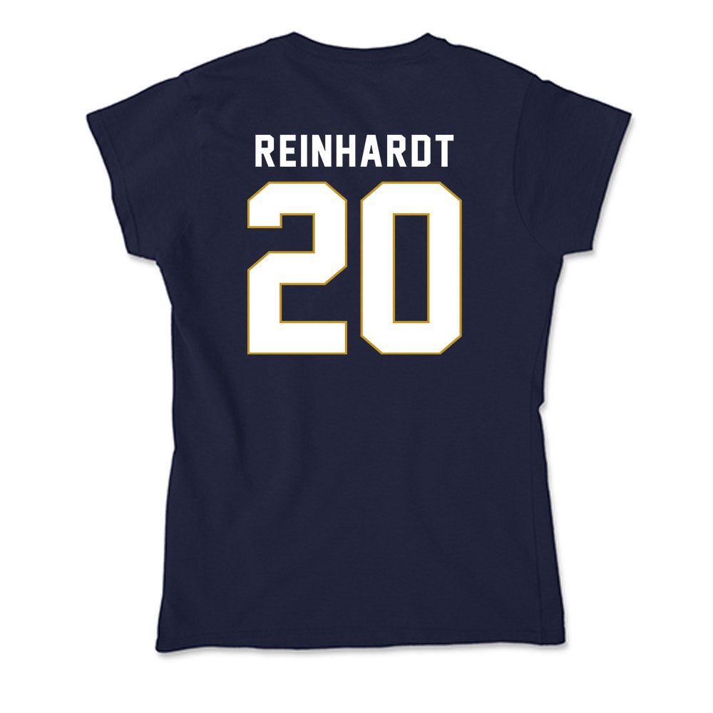 Notre Dame - NCAA Men's Lacrosse : Chris Reinhardt - Soft Style Women’s T-Shirt-2
