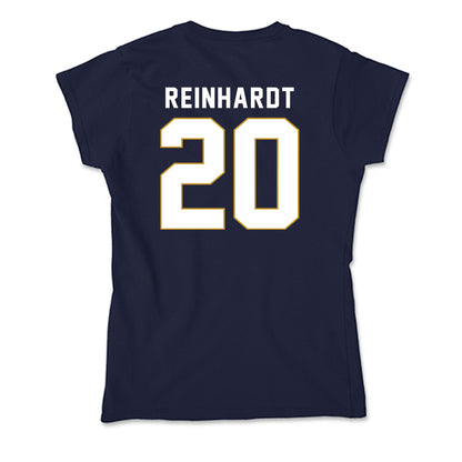 Notre Dame - NCAA Men's Lacrosse : Chris Reinhardt - Soft Style Women’s T-Shirt-2