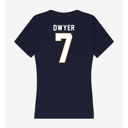 Notre Dame - NCAA Women's Lacrosse : Maeve Dwyer - Women's V-Neck T-Shirt-3