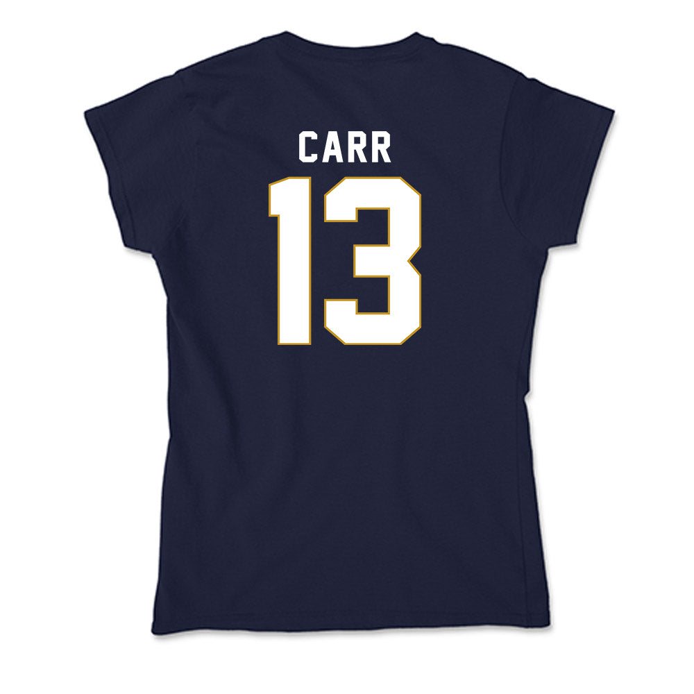 Notre Dame - NCAA Women's Lacrosse : Julia Carr - Soft Style Women’s T-Shirt-1