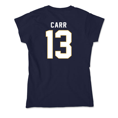 Notre Dame - NCAA Women's Lacrosse : Julia Carr - Soft Style Women’s T-Shirt-1