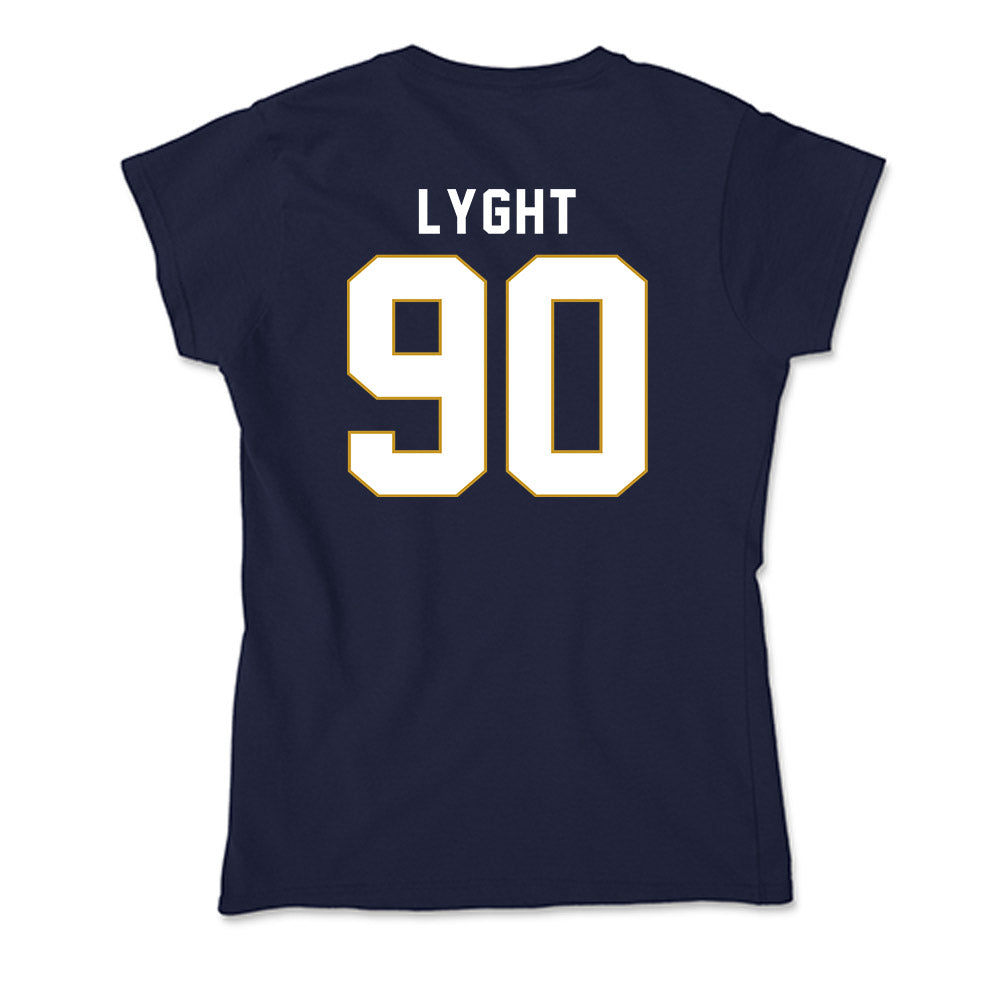 Notre Dame - NCAA Men's Lacrosse : Shawn Lyght - Soft Style Women’s T-Shirt-1