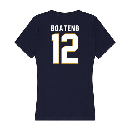 Notre Dame - NCAA Men's Soccer : Daniel Boateng - Women's V-Neck T-Shirt-1