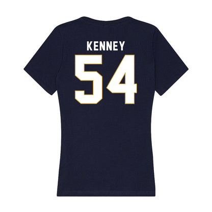 Notre Dame - NCAA Men's Lacrosse : James Kenney - Women's V-Neck T-Shirt-1