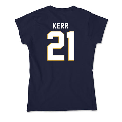 Notre Dame - NCAA Men's Ice Hockey : Jaedon Kerr - Soft Style Women’s T-Shirt-3