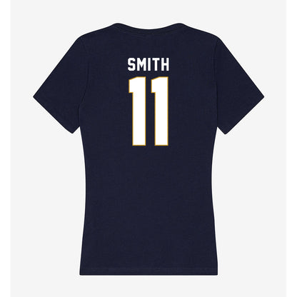 Notre Dame - NCAA Football : KK Smith - Women's V-Neck T-Shirt-1