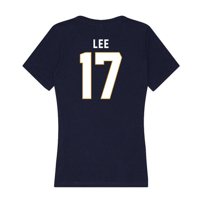 Notre Dame - NCAA Baseball : Jayce Lee - Women's V-Neck T-Shirt-1