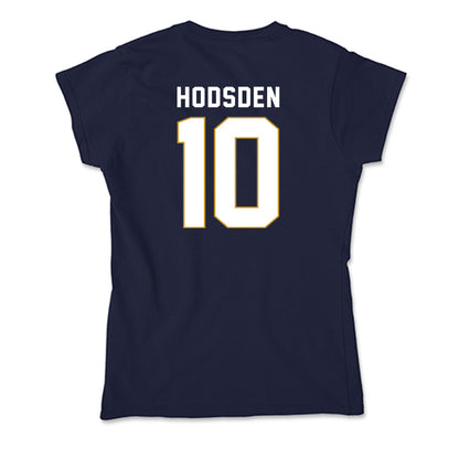 Notre Dame - NCAA Women's Soccer : Ellie Hodsden - Soft Style Women’s T-Shirt-1