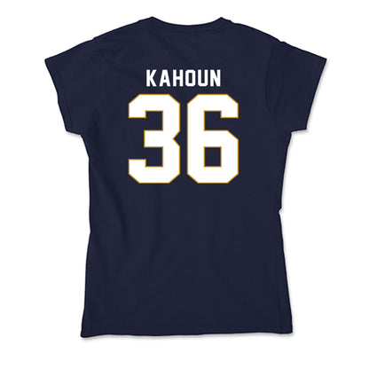 Notre Dame - NCAA Football : Bodie Kahoun - Soft Style Women’s T-Shirt-2