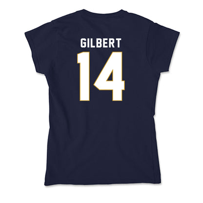 Notre Dame - NCAA Football : Micah Gilbert - Soft Style Women’s T-Shirt-1