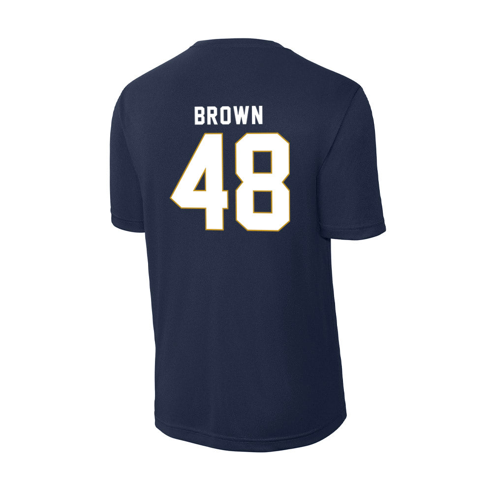 Notre Dame - NCAA Football : Mick Brown - Activewear T-Shirt-1