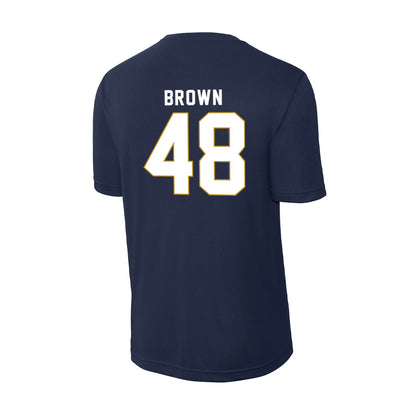 Notre Dame - NCAA Football : Mick Brown - Activewear T-Shirt-1