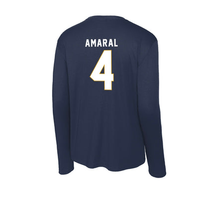 Notre Dame - NCAA Softball : Addison Amaral - Activewear Long Sleeve T-Shirt-1