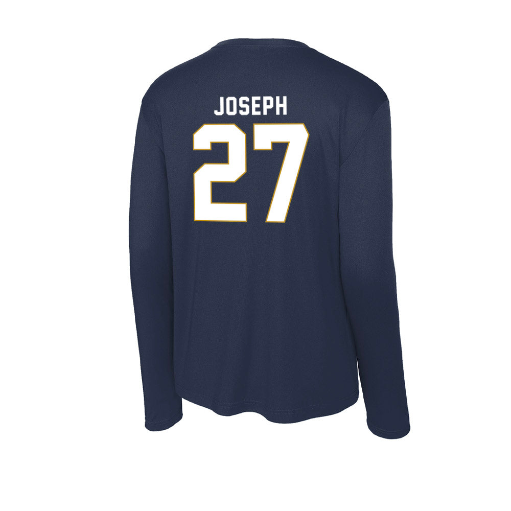 Notre Dame - NCAA Women's Soccer : Lily Joseph - Activewear Long Sleeve T-Shirt-1