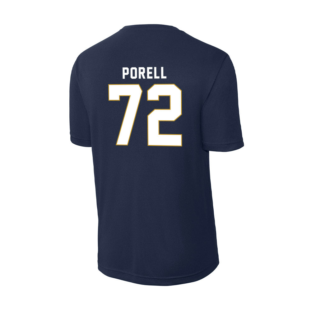 Notre Dame - NCAA Men's Lacrosse : Thomas Porell - Activewear T-Shirt-1