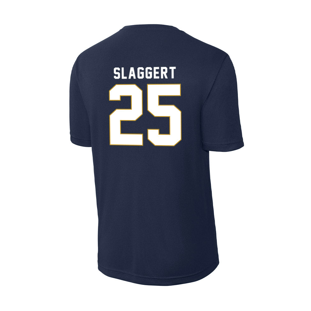 Notre Dame - NCAA Men's Ice Hockey : Carter Slaggert - Activewear T-Shirt-1