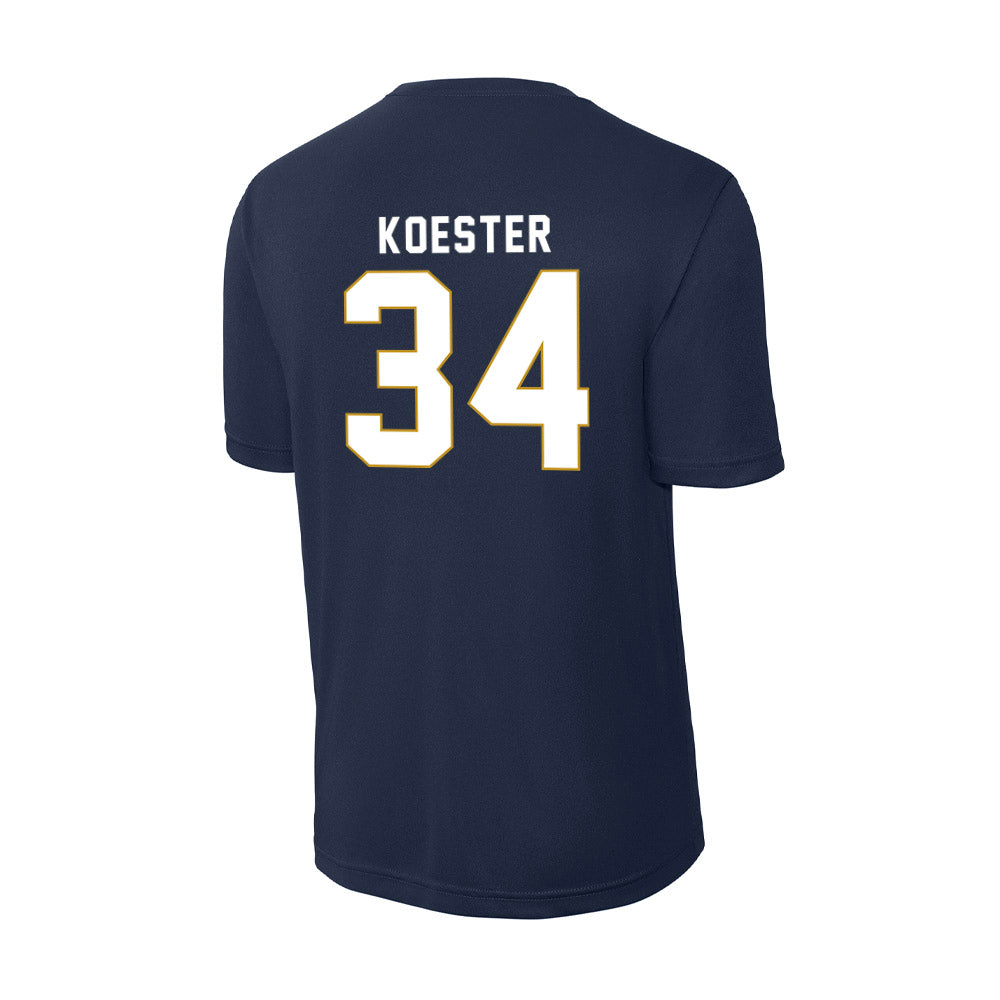 Notre Dame - NCAA Baseball : Brady Koester - Activewear T-Shirt-1