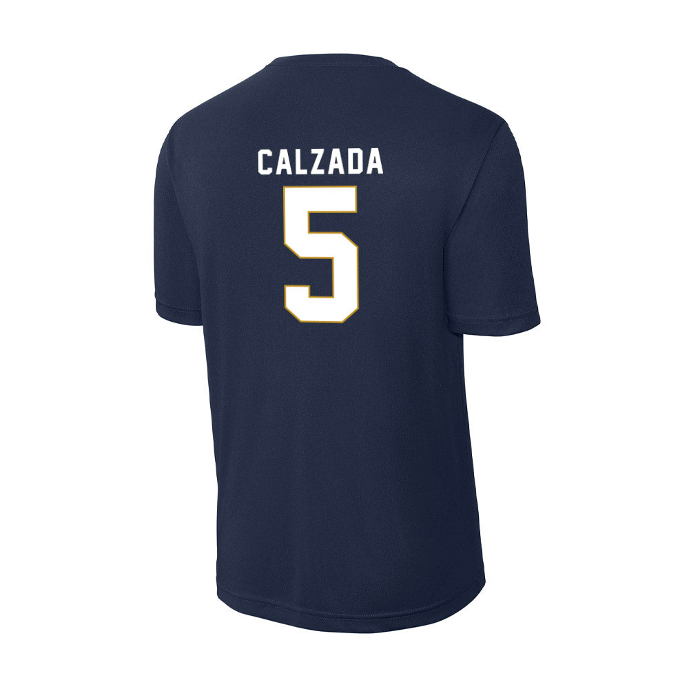 Notre Dame - NCAA Women's Soccer : Carolyn Calzada - Activewear T-Shirt-1