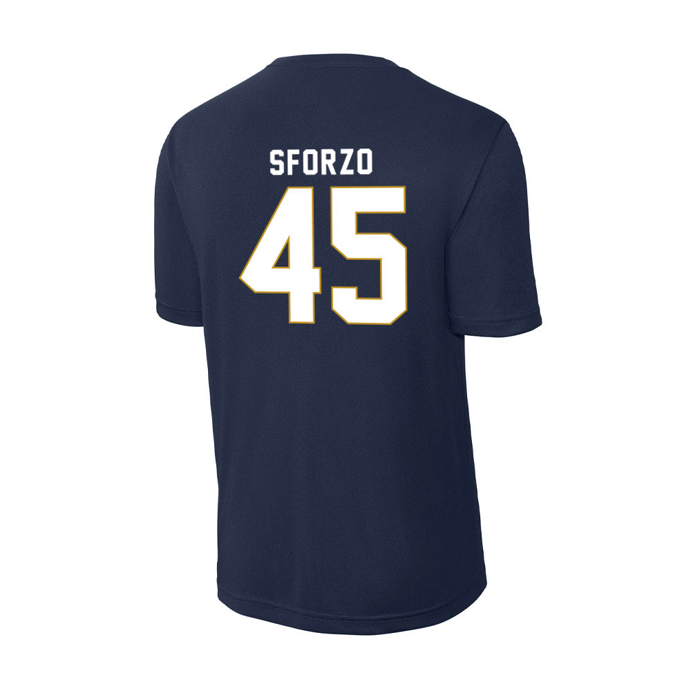 Notre Dame - NCAA Men's Lacrosse : Ryan Sforzo - Activewear T-Shirt-1