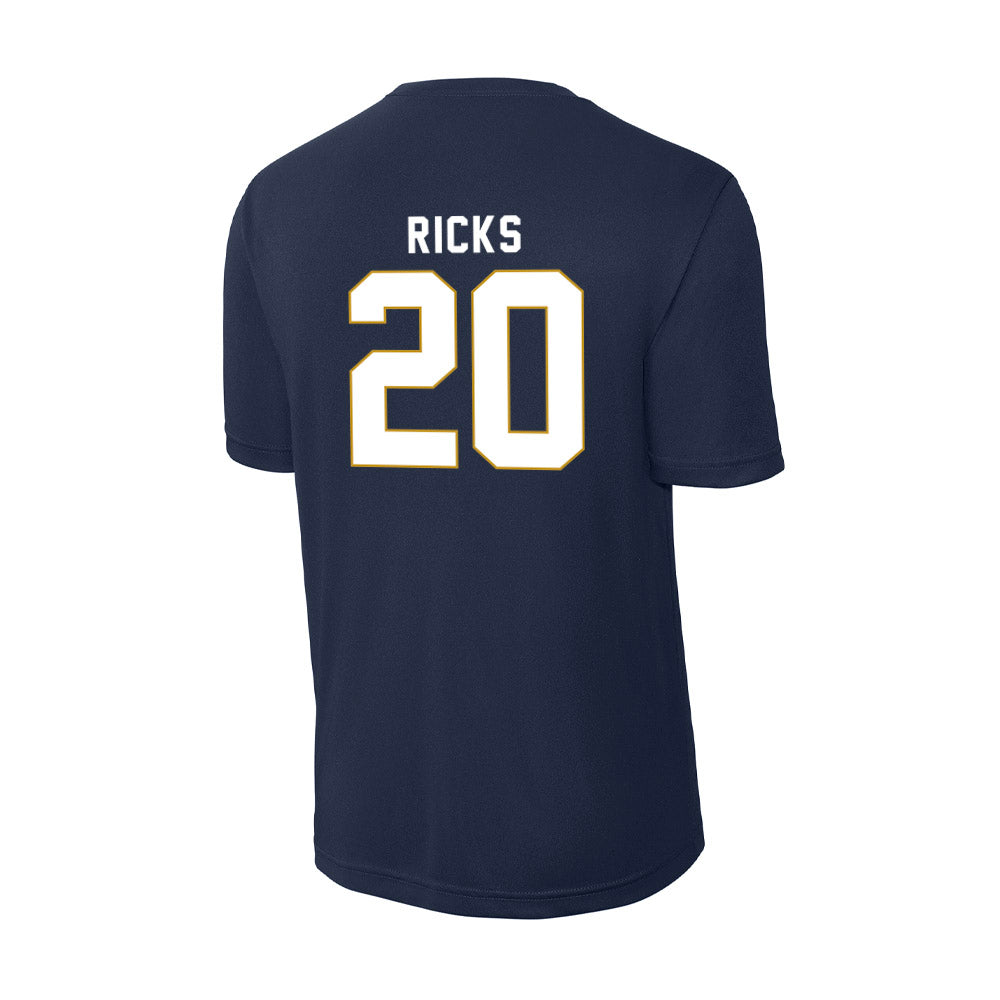 Notre Dame - NCAA Baseball : Caleb Ricks - Activewear T-Shirt-1