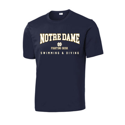 Notre Dame - NCAA Men's Track & Field : Travis Spader - Activewear T-shirt