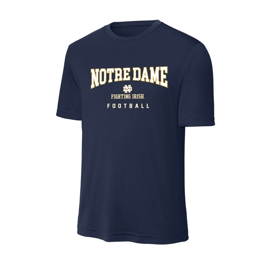 Notre Dame - NCAA Football : Micah Gilbert - Activewear T-Shirt-0