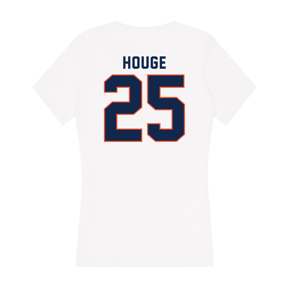 Virginia - NCAA Softball : Mikayla Houge - Women's V-Neck T-Shirt-1