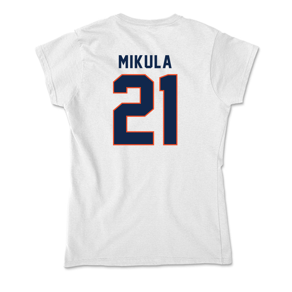 Virginia - NCAA Men's Soccer : Luc Mikula - Soft Style Women’s T-Shirt-1