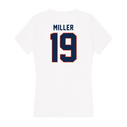 Virginia - NCAA Men's Soccer : Reese Miller - Women's V-Neck T-Shirt-1