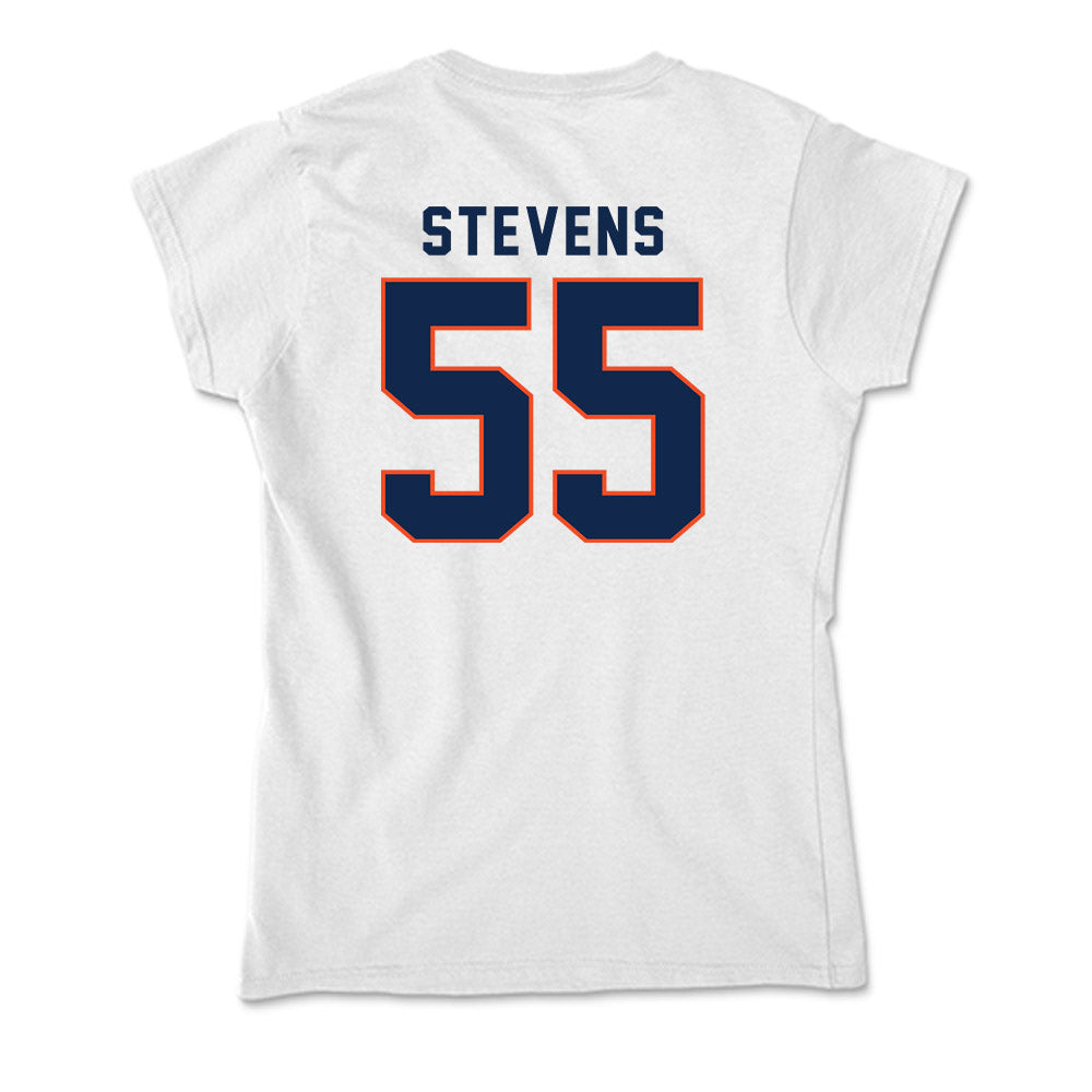 Virginia - NCAA Football : Brian Stevens - Soft Style Women’s T-Shirt-1