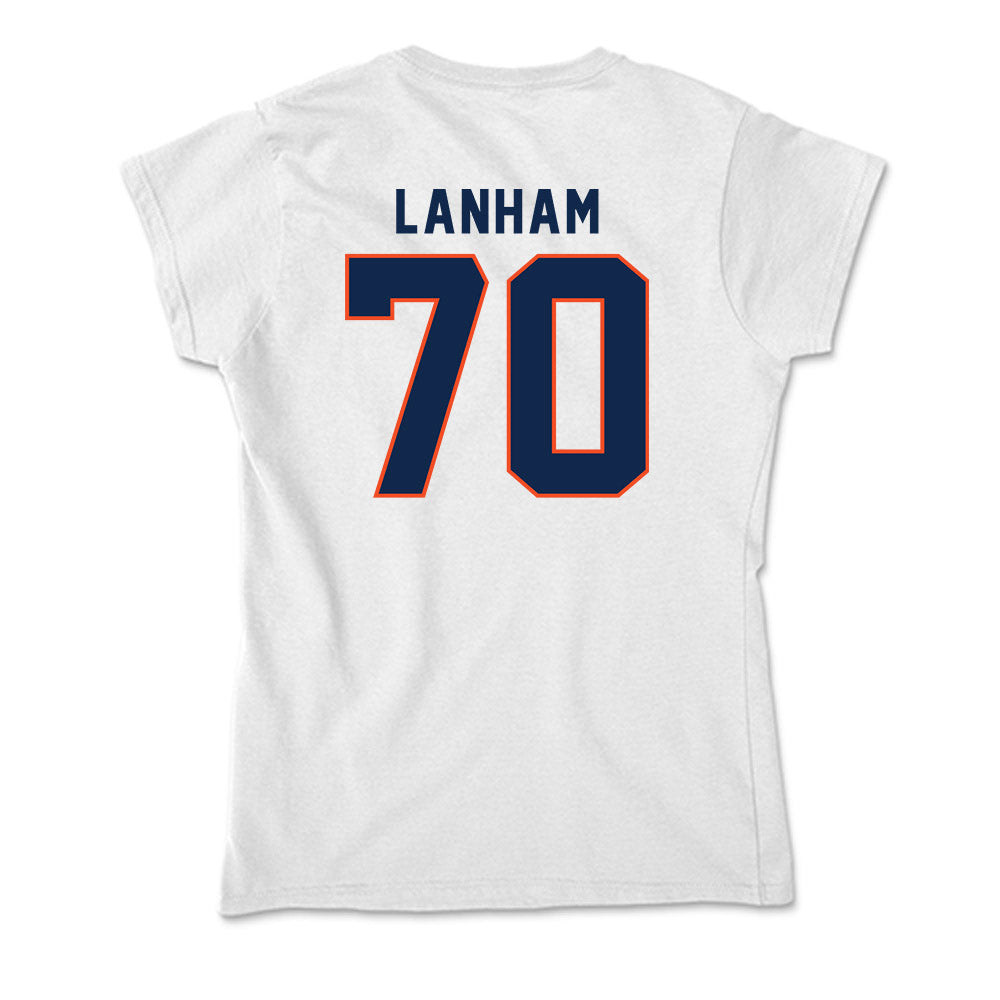 Virginia - NCAA Football : Grant Lanham - Soft Style Women’s T-Shirt-1