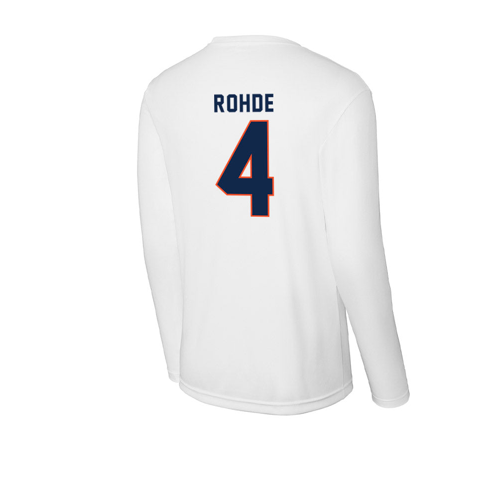 Virginia - NCAA Men's Basketball : Andrew Rohde - Activewear Long Sleeve T-Shirt