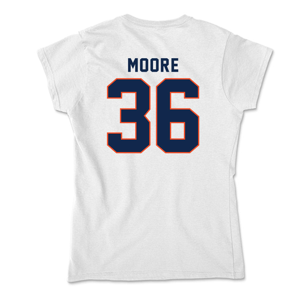 Virginia - NCAA Baseball : Bryson Moore - Soft Style Women’s T-Shirt-1