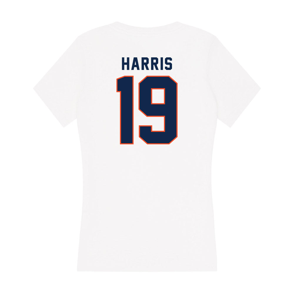 Virginia - NCAA Baseball : Aiden Harris - Women's V-Neck T-Shirt-1