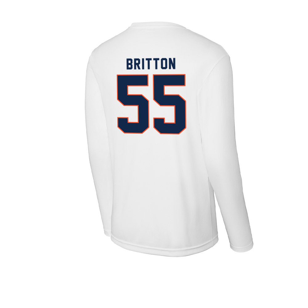 Virginia - NCAA Football : Anthony Britton - Activewear Long Sleeve T-Shirt