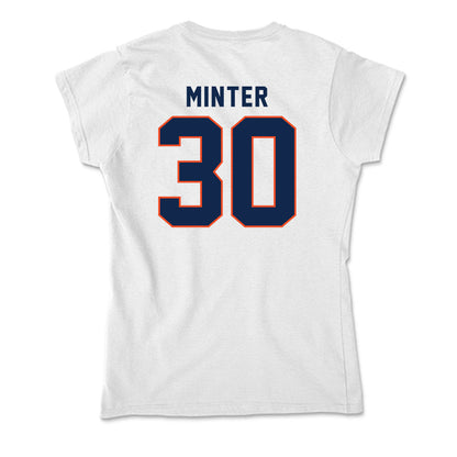 Virginia - NCAA Football : Ethan Minter - Soft Style Women’s T-Shirt-1