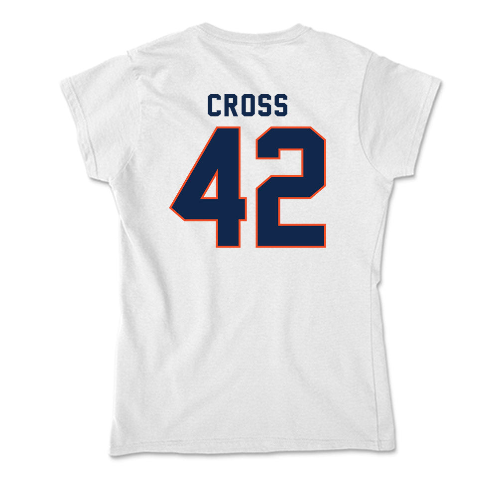 Virginia - NCAA Football : Kendall Cross - Soft Style Women’s T-Shirt-1