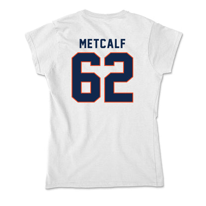 Virginia - NCAA Football : Drake Metcalf - Soft Style Women’s T-Shirt-1