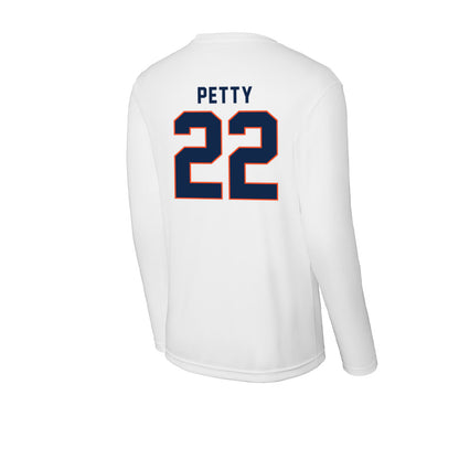 Virginia - NCAA Men's Lacrosse : Eli Petty - Activewear Long Sleeve T-Shirt