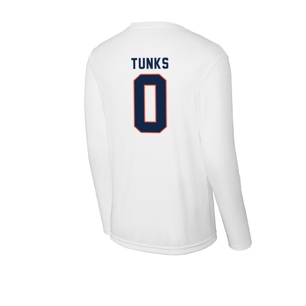 Virginia - NCAA Men's Soccer : Caleb Tunks - Activewear Long Sleeve T-Shirt