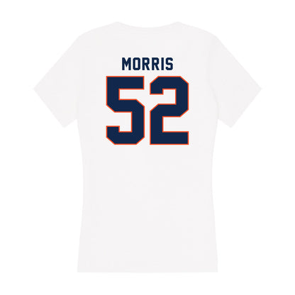 Virginia - NCAA Football : Nate Morris - Women's V-Neck T-Shirt-1